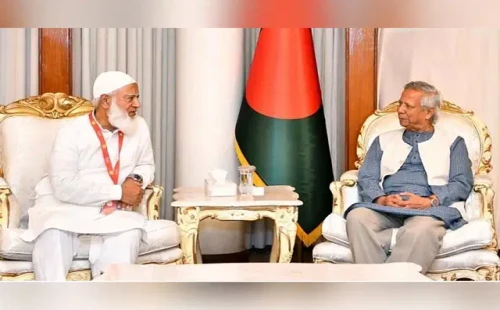 প্রধান উপদেষ্টার সঙ্গে জামায়াত আমিরের বৈঠক