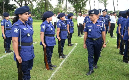 কুষ্টিয়া পুলিশ লাইন্স প্যারেড গ্রাউন্ডে জেলা পুলিশের মাস্টার প্যারেড অনুষ্ঠিত