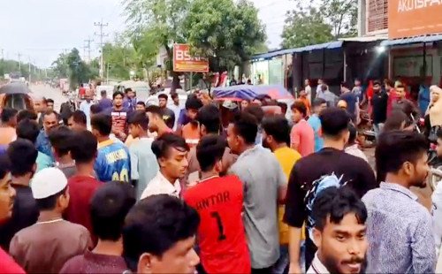 কুষ্টিয়ায় বালুবাহী ট্রাকচাপায় সাবেক ছাত্রদল নেতা নিহত