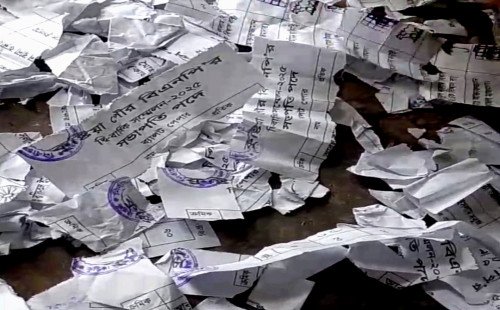 কুষ্টিয়া পৌর বিএনপি নির্বাচনে চেয়ার মার্কা সিল মারা ব্যালট উদ্ধারে তোলপাড়  পরিত্যক্ত হোস্টেল কক্ষে মেলে ব্যালট, বিএনপির নেতাকর্মী ও সাধারণ মানুষের ধিক্কার