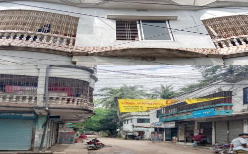 ঝিনাইদহে এলজিইডি'র সাবেক প্রকৌশলী'র জমি দখল করে ভবন নির্মাণের অভিযোগ