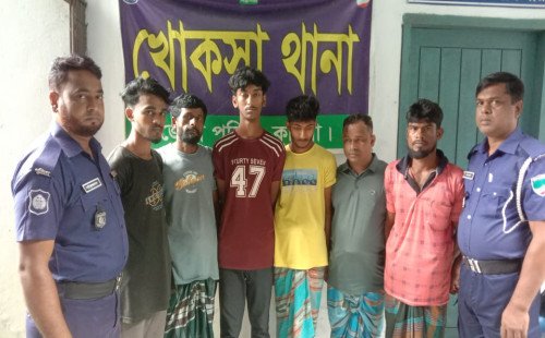 খোকসায় বিশেষ অভিযানে চুরিসহ ওয়ারেন্ট ভুক্ত  ৮ আসামি গ্রেফতার