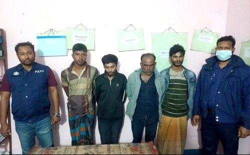 কুষ্টিয়া জগতি ক্যাম্প পুলিশের অভিযানে ইয়াবাসহ আটক-০৪