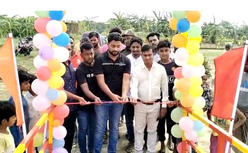 ভেড়ামারায় কৃষকের স্বস্তি, পদ্মার চরে যাতায়াতে নির্মিত কাঠের সেতু