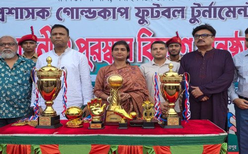 মেহেরপুরে জেলা প্রশাসক গোল্ডকাপের ফাইনাল
